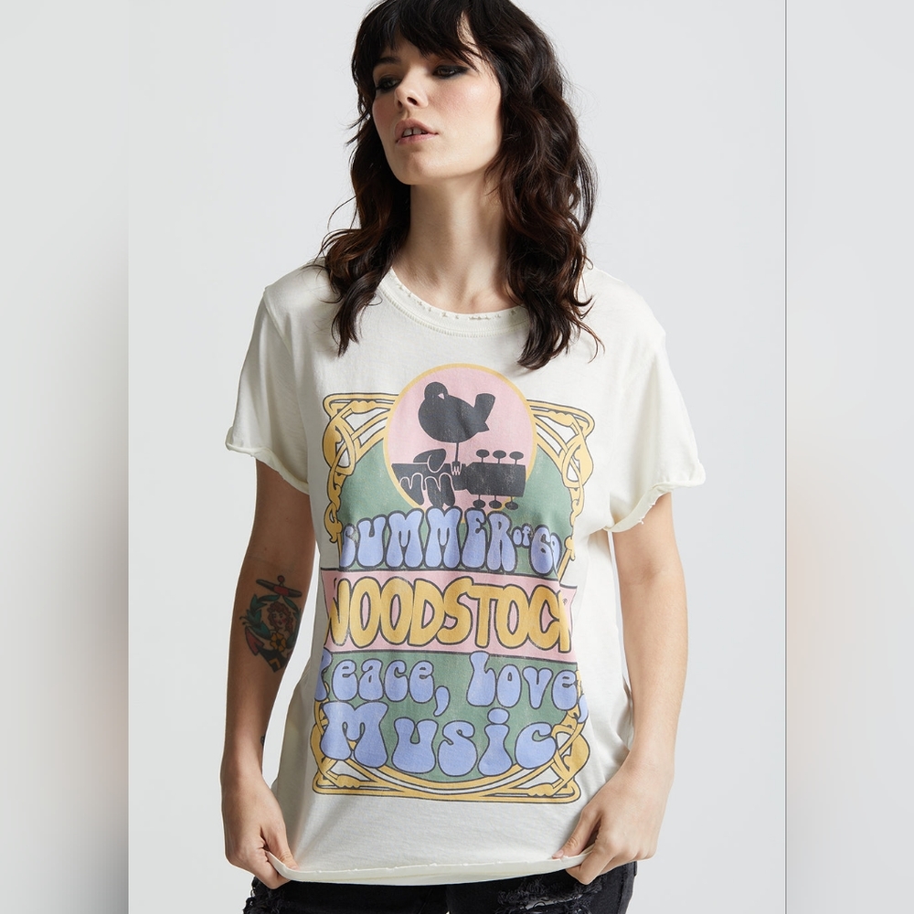 9. Recycled Karma Woodstock Summer ‘69 Tee NWT Size M